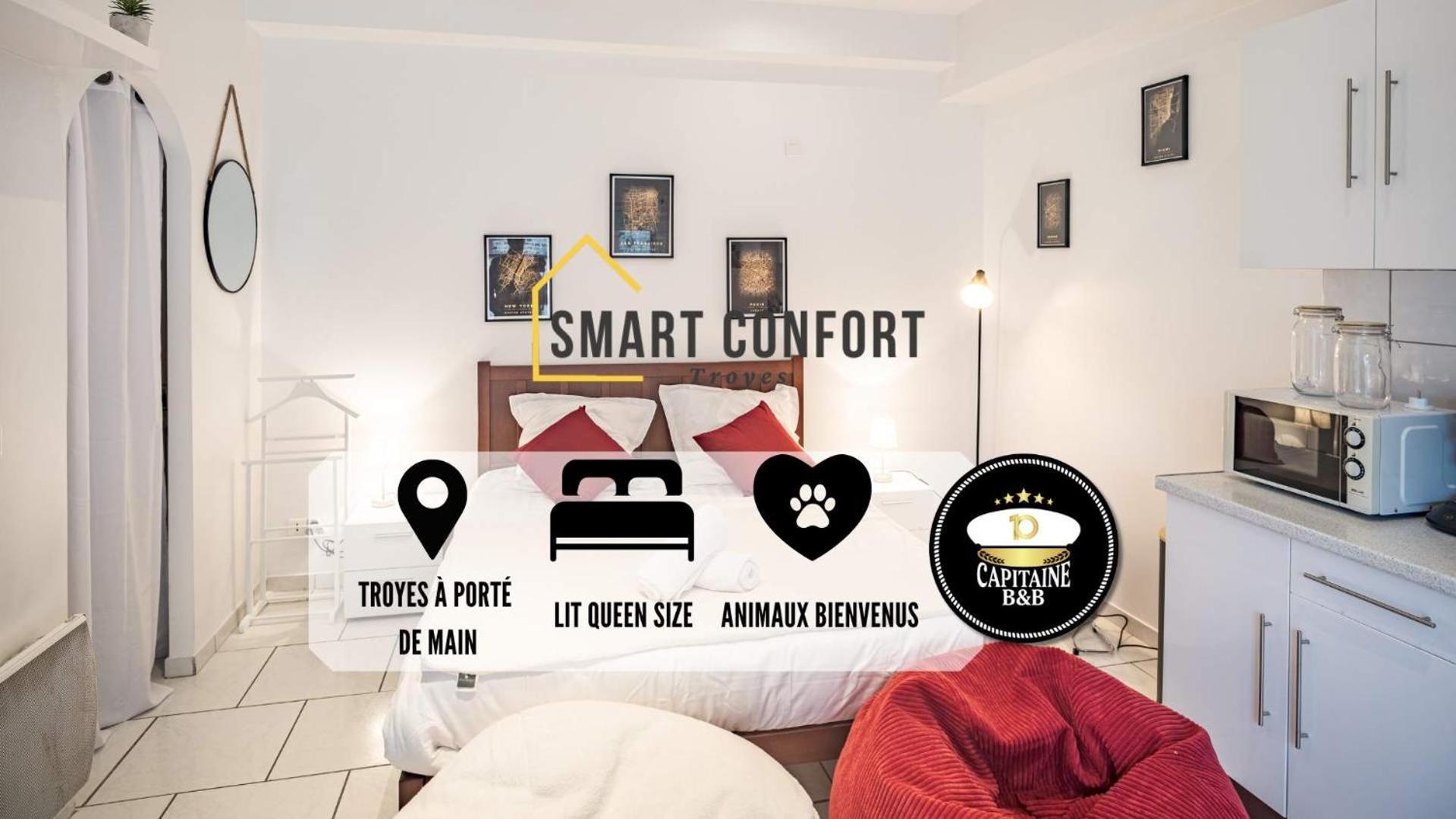 Smart Confort 1 - Studio Confort Et Style Troyes Exterior photo